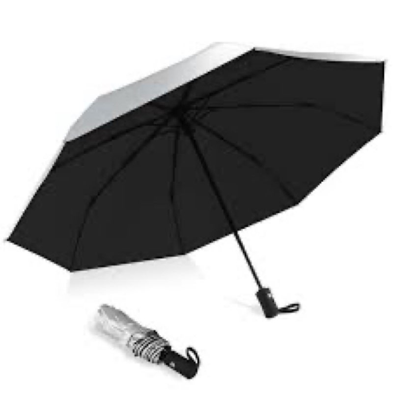 HEXSOLID UPF 50+ Sun Umbrella UV Protection UV Umbrella Parasol UmbrellasTravel Compact for Rain Sun