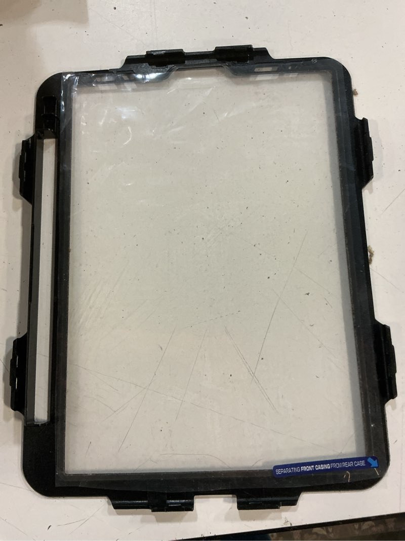 Condition photo showing As Is for supcase unicorn beetle pro series case designed for ipad air 4 (2020) 10.9 inch, with pencil holder & built-in screen protector full-body rugged heavy duty case(white)