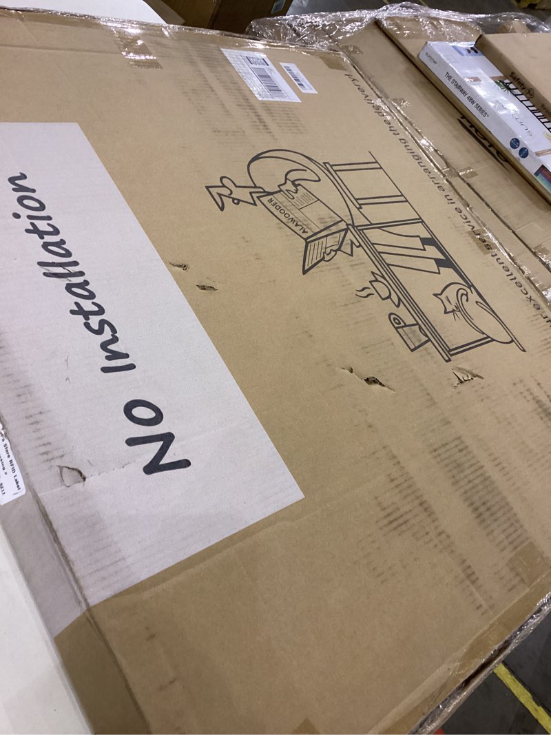 Condition photo showing Good Condition for Folding Desk - 31.5" Wood Top Foldable Desk for Small Spaces | No Assembly Required Compact Desk for Home Office, Writing, and Study Black 31.5"W x 15.7"D