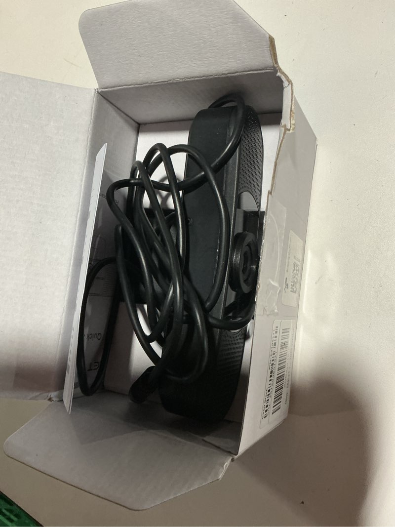 Condition photo showing As Is for emeet 1080p webcam with microphone, c960 web cam, 2 mics, 90° fov, usb type-a & a-to-c adapter, plug&play computer camera for online calling, zoom/teams/facetime, switch 2 camera support, 2025 version 1080p updated