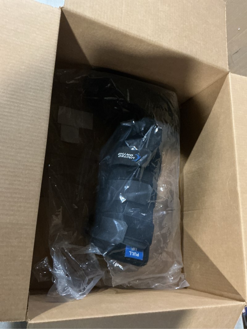 Condition photo showing Good Condition for united ortho cam walker fracture boot, medium, black black medium