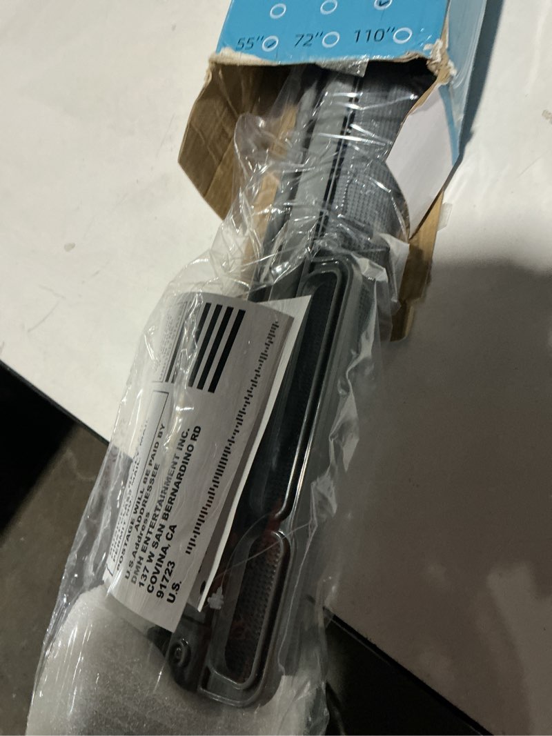 Condition photo showing Good Condition for Babepai Retractable Baby Gates Extra Wide | 55" Wide x 38" Tall Dog Gates for Stairs | Indoor/Outdoor Use | Child Gates for Doorways, Deck, Porch, Hallways, Patio - Gray A-grey 55" Wide x 38" Tall - Drilling