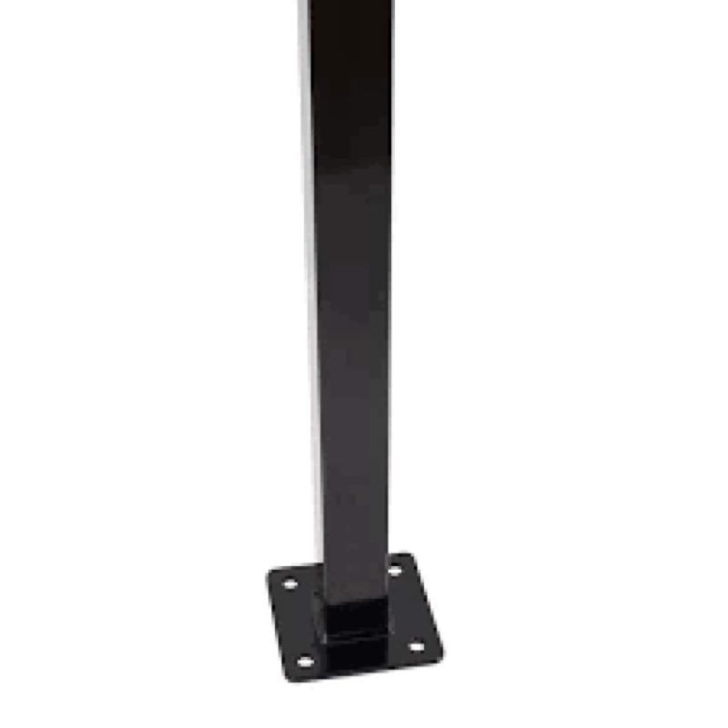The total solution fortress fencing 2.5” x 5’1 with brackets post