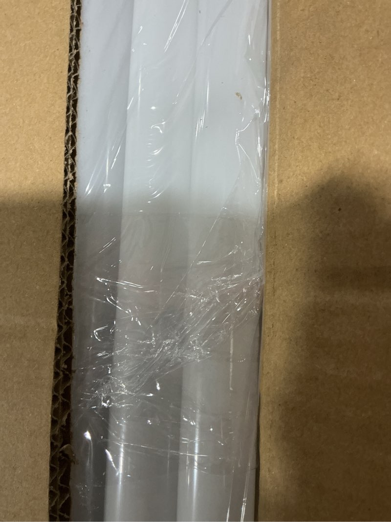 Condition photo showing Good Condition for Barrina (6 Pack LED T5 Integrated Single Fixture, 4FT, 2200lm, 6500K Super Bright White, 20W Utility LED Shop Light, Ceiling and Under Cabinet Light, Corded Electric with ON/Off Switch, ETL Listed 6500k Super Birght Light 4 Feet
