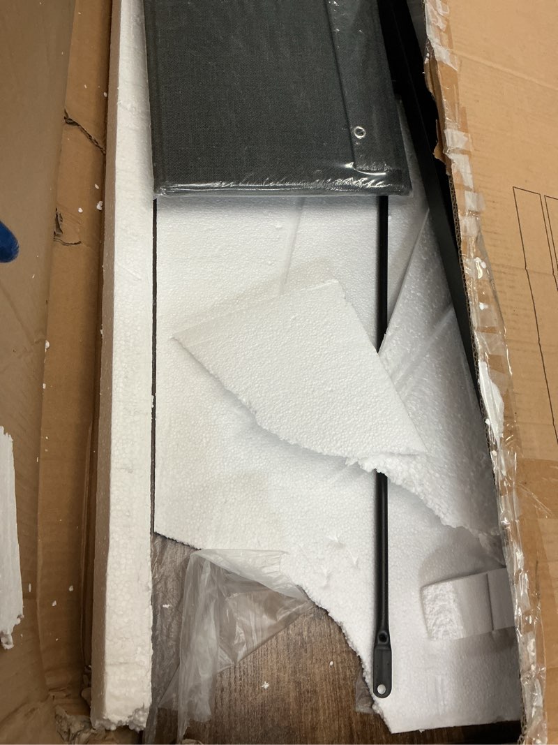 Condition photo showing As Is for ODK computer desk B0101610-Vintage