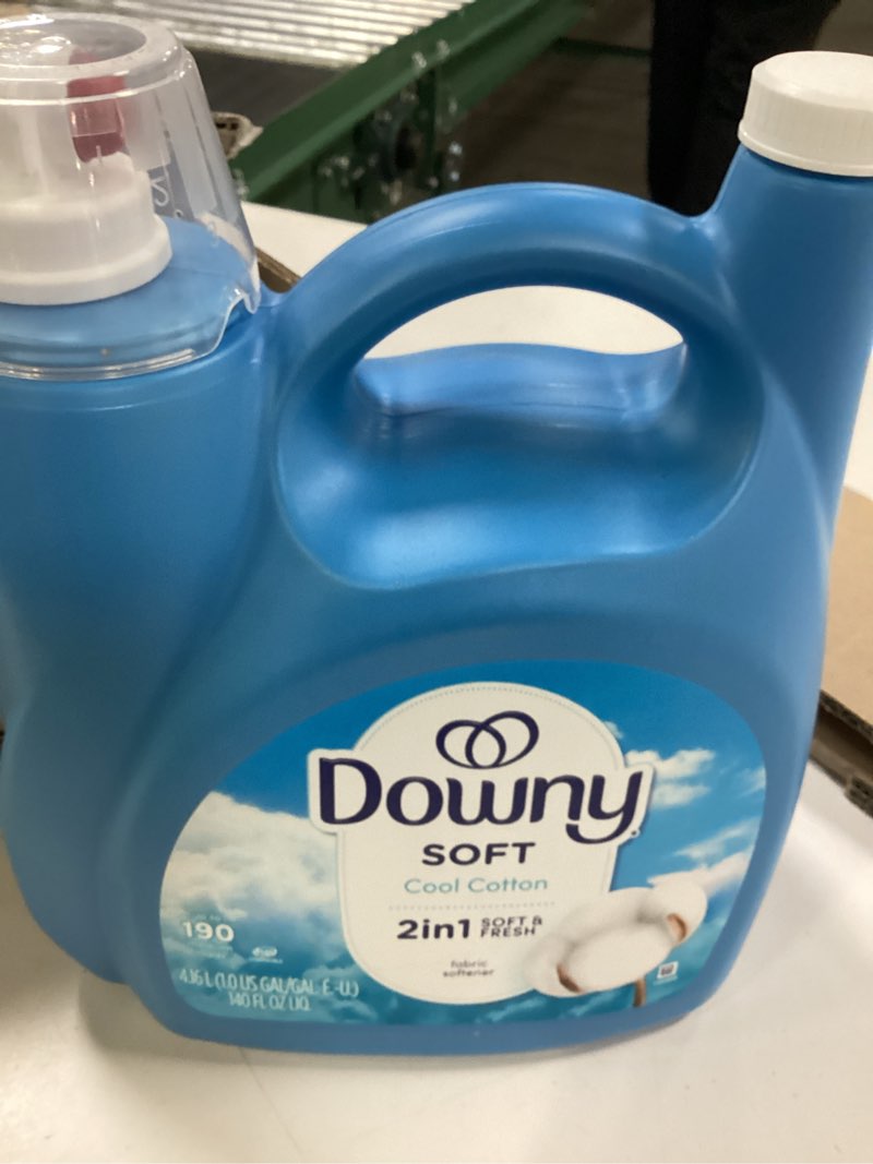 Condition photo showing New/Like New for Downy Cool Cotton Ultra HE Compatible Liquid Fabric Softener - 140 fl oz