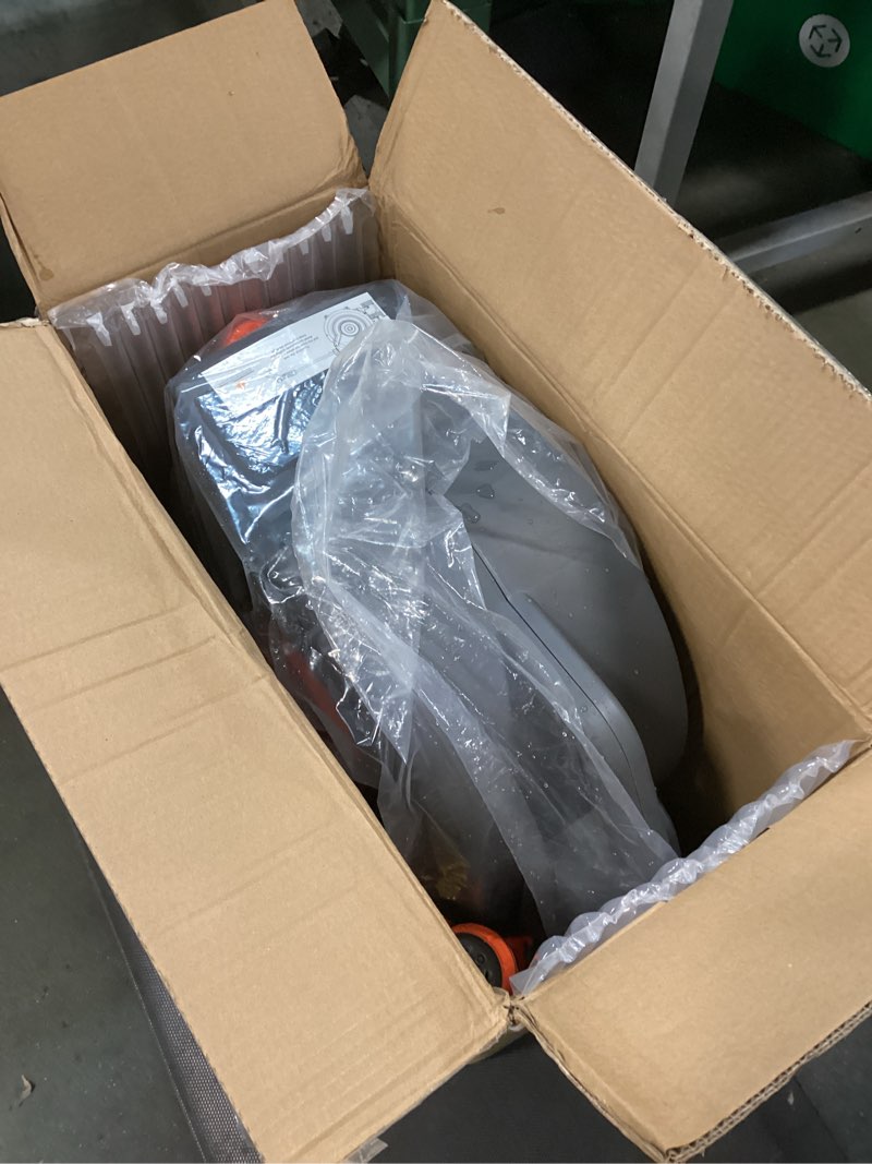 Condition photo showing As Is for Upgraded Retractable Garden Hose Reel 1/2 in x 100 ft PRO 180° Swivel Metal Bracket Automatic Slow R