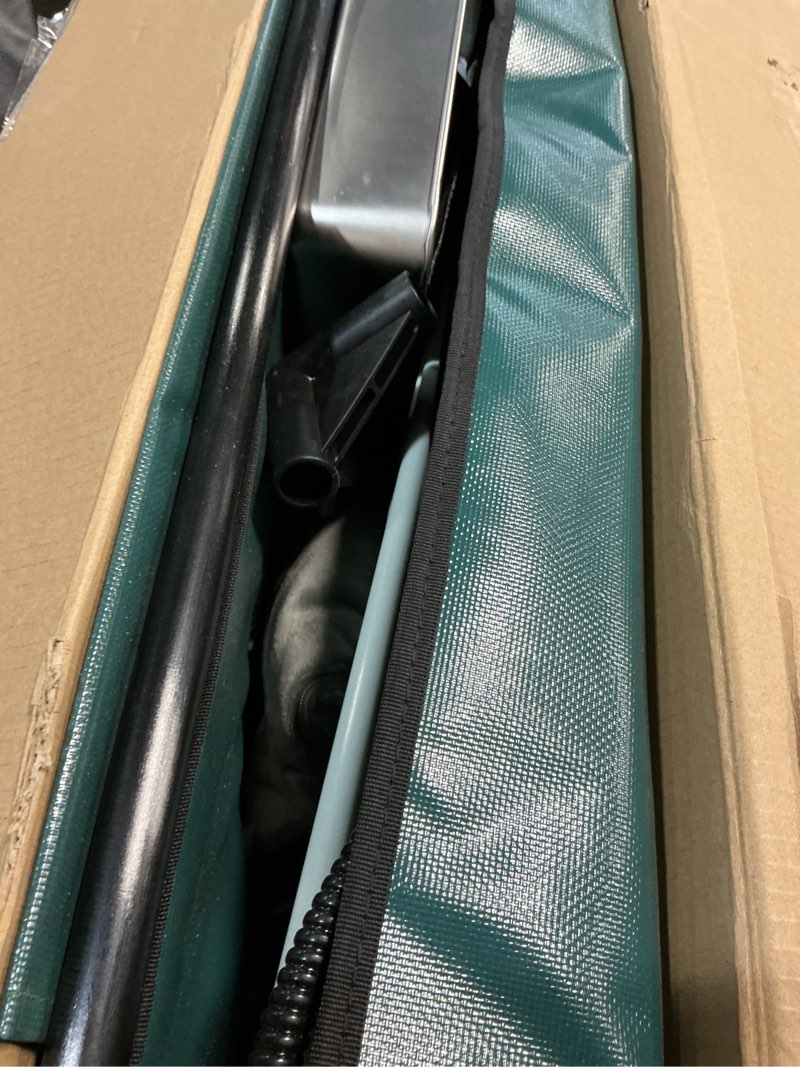 Condition photo showing Good Condition for Outdoor Heated Cat House in Winter,Extremely Insulated & Weatherproof,Elevated Feral Cat Shelter with Waterproof Eaves & Escape Door for Outside Stray Barn Cat (Dark Green, XL) 29.1"L x 16.9"W x 20.5"H Dark Green