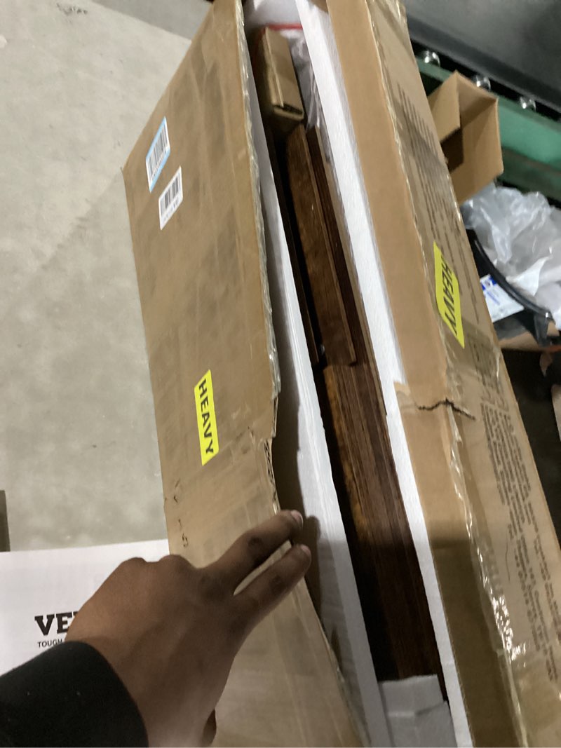 Condition photo showing Good Condition for vevor literature organizer, 27 compartments office mailbox with removable shelves, wood mailbox sorter particle board office home classroom storage, file sorter for file, document, paper, dark brown retro brown 27 compartments