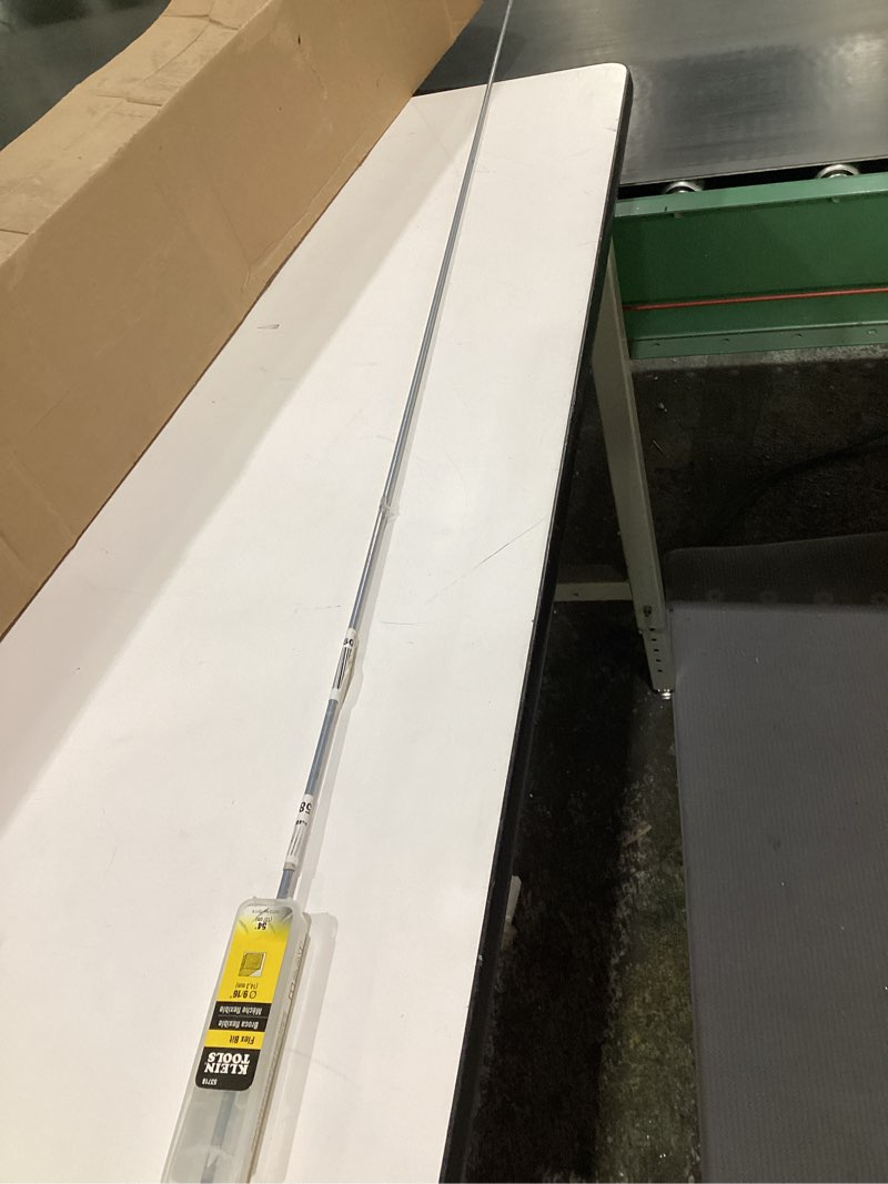 Condition photo showing Good Condition for Tools 9/16 Inch x 54 Inch Flexible Drill Bit for Wire Pulling and Fishing, Auger Head Installer Drill Bit, Fish Bit for Pulling Wires in Walls (9/16\" x 54\" Installer) 9/16\" x 54\" 54\" Length, SIMILAR TO STOCK PHOTO, NOT EXACT