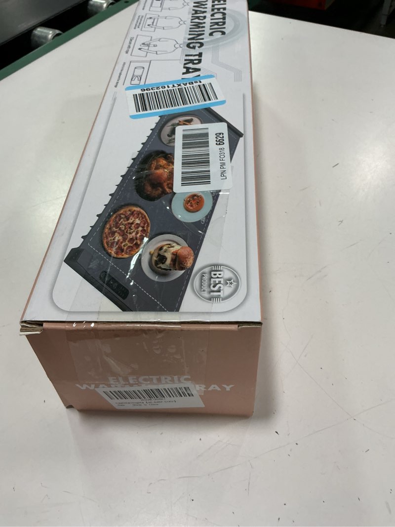 Condition photo showing New/Like New for Food Warming Mat - Portable Party Buffet Electric Warming Tray, Foldable Food Warmer, Timed Off, Temperature Adjustable, Suitable for Daily, Outdoor, Party