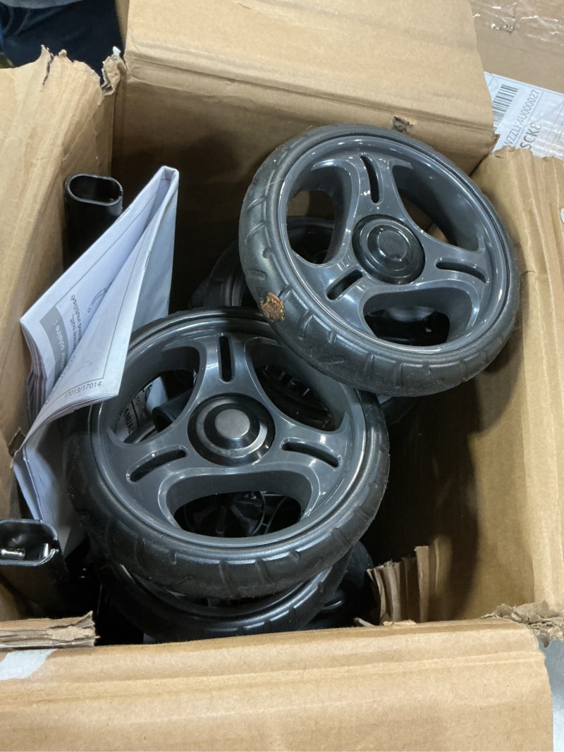 Condition photo showing As Is for Summer Infant Ingenuity 3Dlite Convenience Stroller, Gray–Lightweight Stroller with Aluminum Frame, Large Seat Area, 4 Position Recline, Extra Large Storage Basket – Infant Stroller for Travel & More