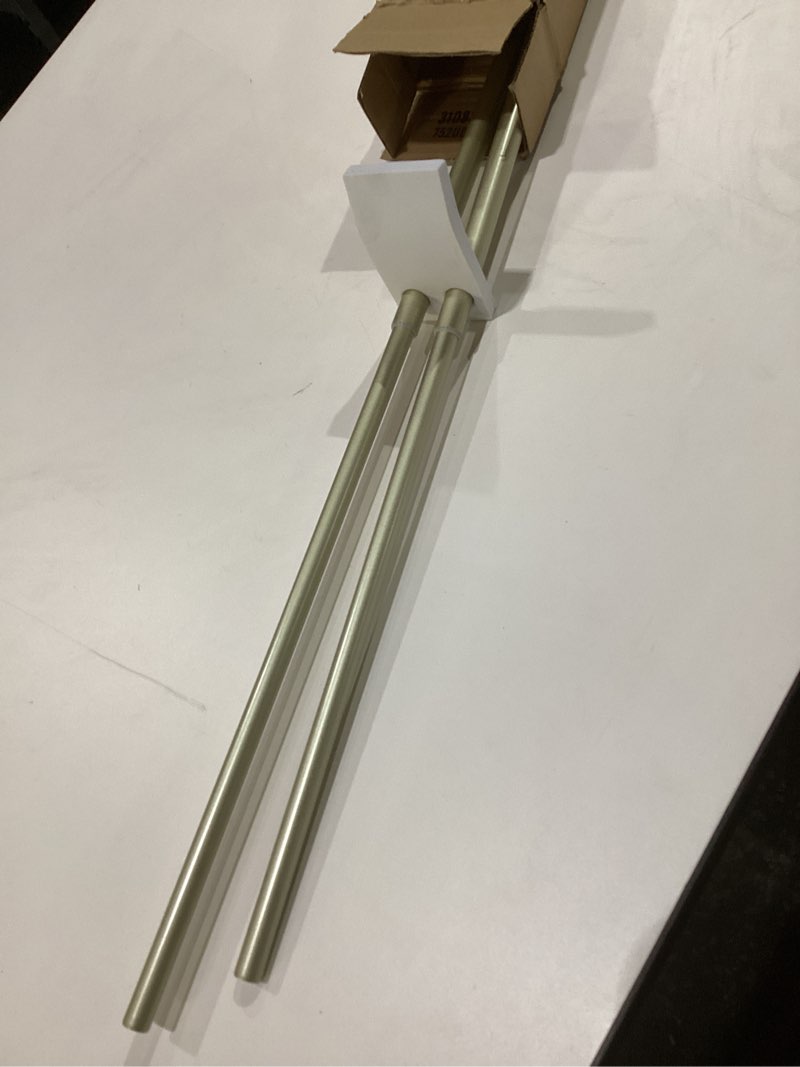 Condition photo showing New/Like New for Rolando 5/8" Room Darkening Rod Set 86-128" Light Gold Oiled Bronze 86-128"