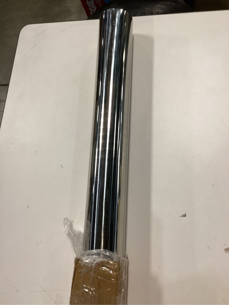 Condition photo showing Good Condition for Polished T304 Stainless Steel 2.25''Inch Straight DIY Custom Mandrel Exhaust Pipe Tube Pipe,Universal Fitment,45 Inch Length, 2.25'' OD Mandrel Straight Pipe-2PC 2.25 Inch-2PC