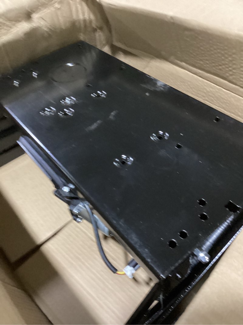 Condition photo showing Good Condition for stainless steel junction box pipe mount bracket – adjustable mounting frame with clamps for pole or wall installation – fits electrical and control enclosures