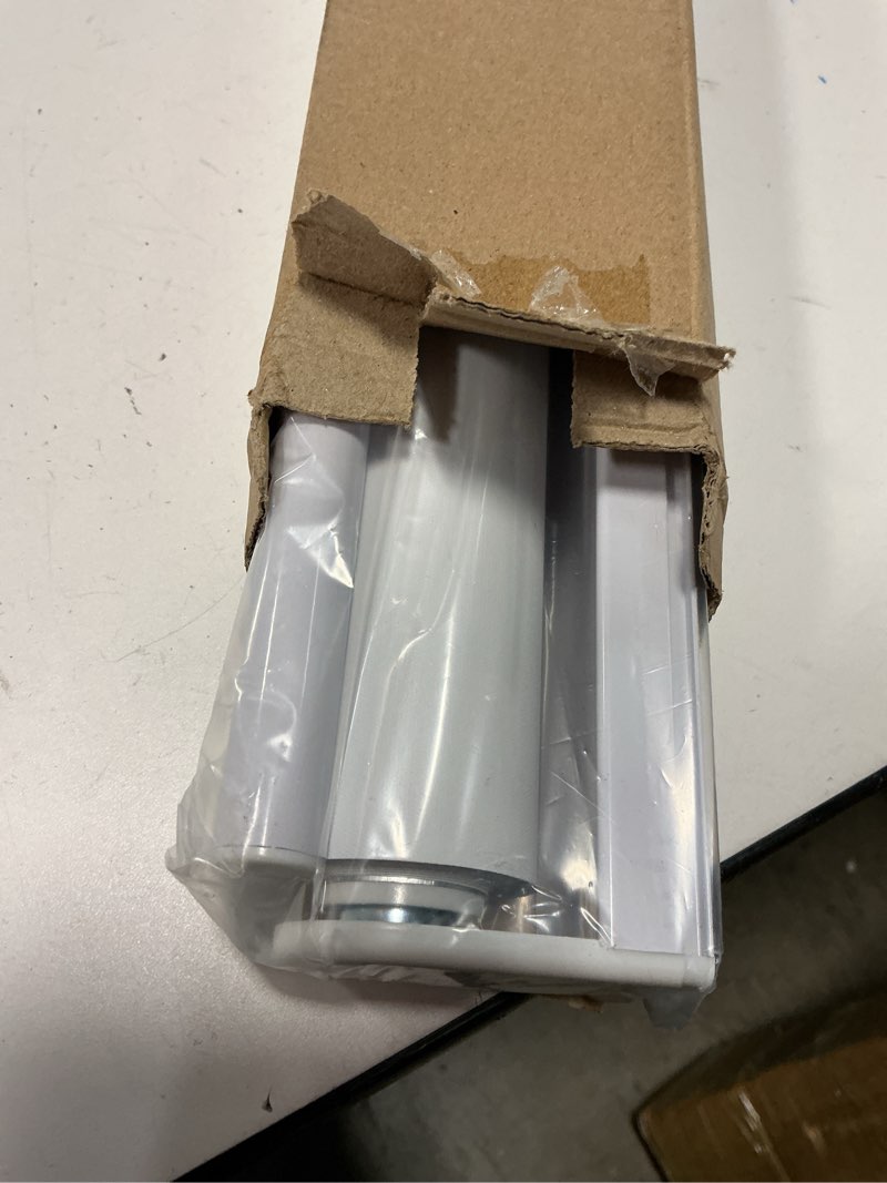 Condition photo showing Good Condition for chrisdowa cordless blackout roller shades for windows, thermal insulated uv protection pull down shades, total blackout window blinds for home, office, bedroom, door (22" w x 72" h, white) 22"w x 72"h white