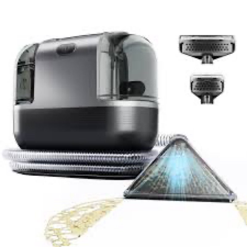 18Kpa Carpet Cleaner Machine, 500W Portable Carpet Spot and Upholstery Cleaner Machine with Handle f