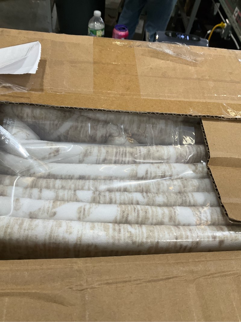 Condition photo showing Good Condition for 8x10 washable area rugs for living room, neutral boho rugs for bedroom, vintage large soft faux wool carpet for nursery, playroom, dorm, office, dinning room, non slip, beige, cream beige 8' x 10' (rectangular)