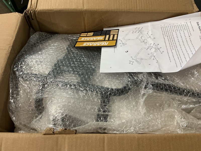 Condition photo showing Good Condition for saddlebag support racks fit for cfmoto 450mt/ibex 450 2024-2026 | steel with rear crossbars, motorcycle pannier side carrier, expands load capacity, direct bolt-on, hardware included