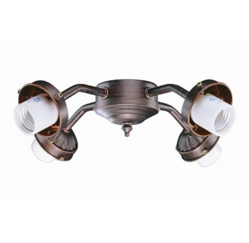 Winston Porter 4-Light B8 Fitter in Oil Rubbed Bronze