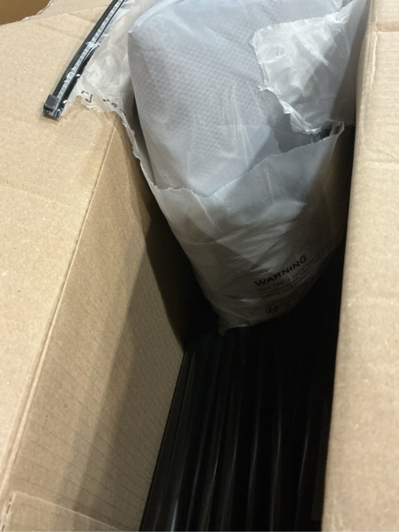 Condition photo showing As Is for Fodoss Baby Playpen, 47x47in Small Play Pen,Toddler Playpen for Apartment,Play Yard,Activity Fence, Extra Large Baby Playard Light Grey 47x47 Inch