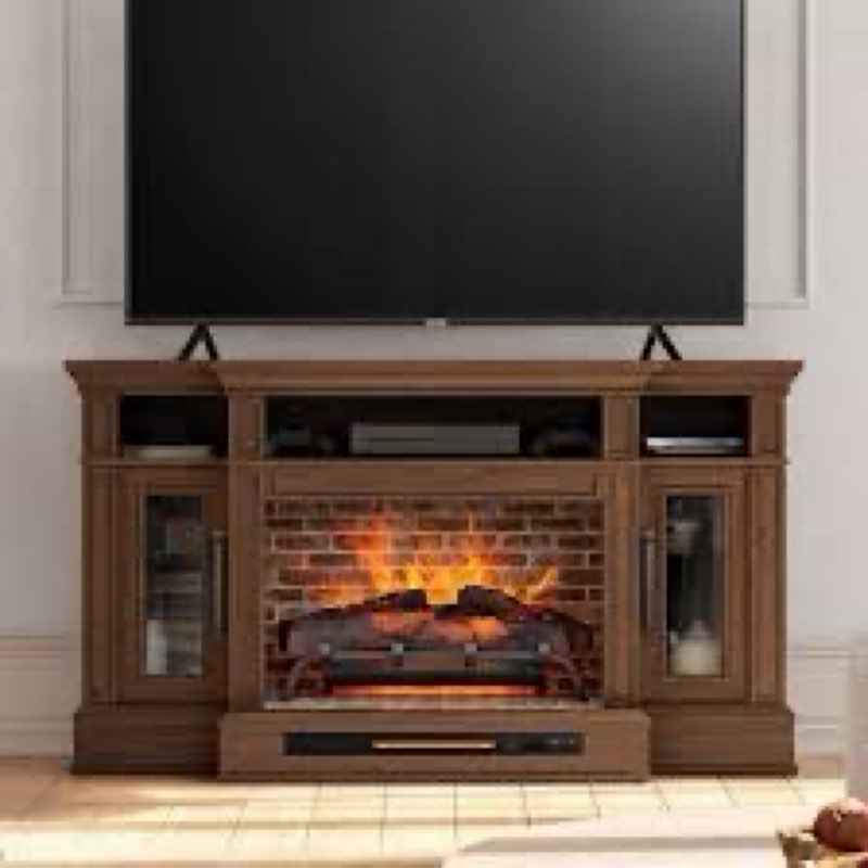 allen + roth Infrared Quartz Electric Fireplace