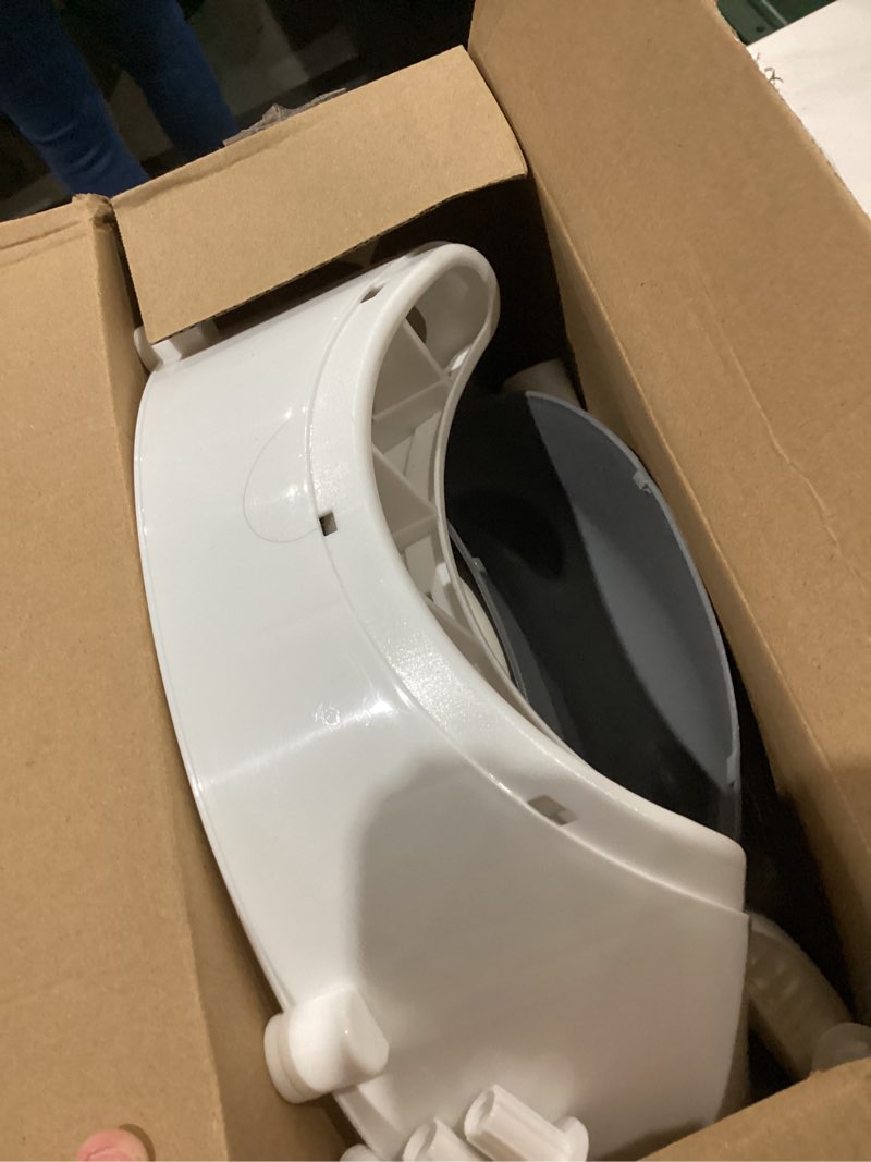 Condition photo showing As Is for potty training seat ?skyroku potty training toilet with step stool ladder, for kids boys girls toddlers - comfortable safe potty seat with anti-slip pads ladder ?8838-grey?