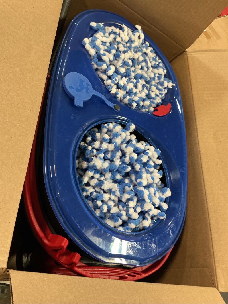 Condition photo showing As Is for O-Cedar RinseClean Spin Mop & Bucket System + 2 Extra Mop Heads| Clean with Clean Water | Removes 99% of Bacteria Rinseclean Spin Mop & Bucket + 2 Extra Refills Cleaning System