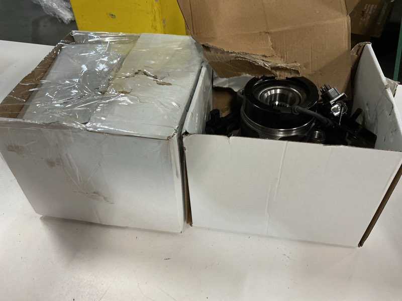 Condition photo showing As Is for kusatec 515110 & 515111 front wheel bearing and hub assembly compatible with chevrolet colorado 4x4/4wd, gmc canyon 4x4/4wd 2004-2008, isuzu i-350 4x4/4wd 2006-2008, 6 lug w/abs
