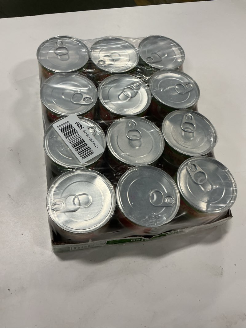 Condition photo showing New/Like New for Best before 07/2027 Purina Friskies Pate - (24) 5.5 oz. Cans