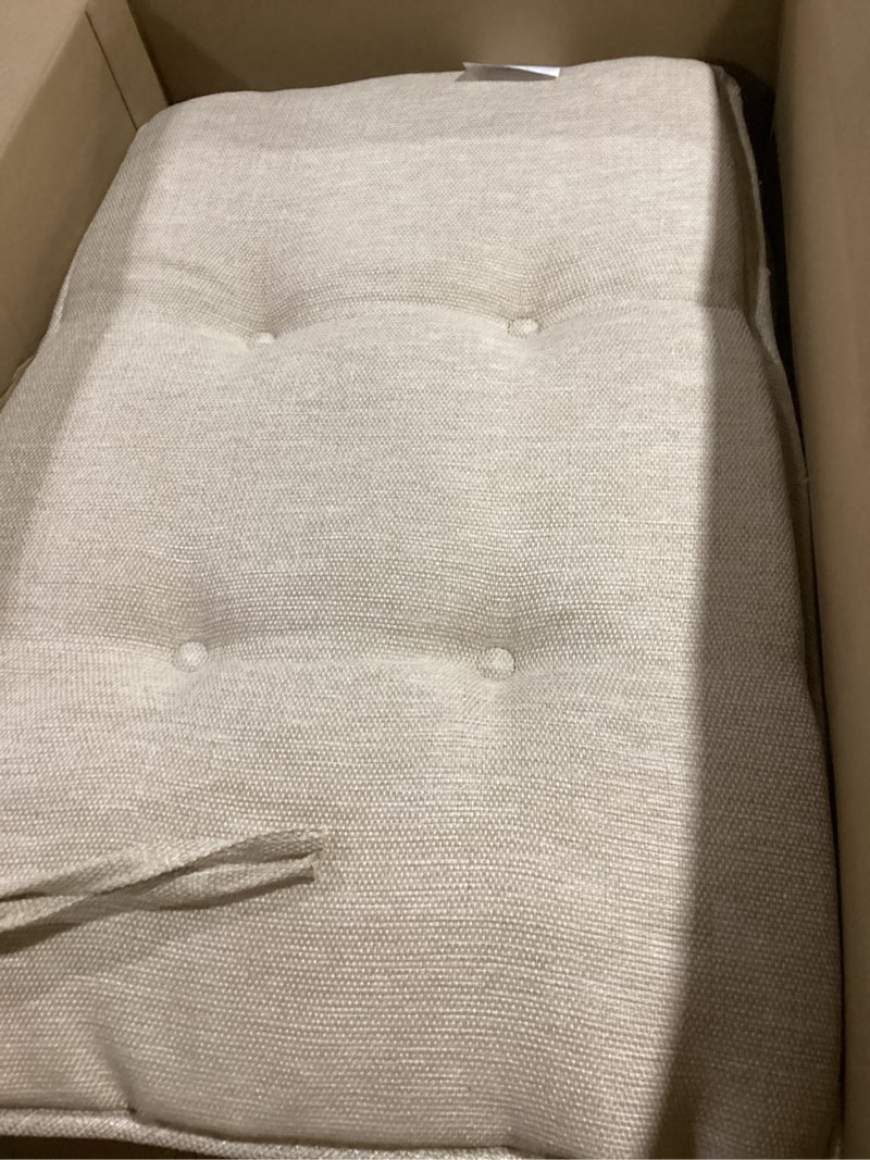 Klear Vu Embrace Rocking Chair Cushions for Living Room, Nursery, or Home Office, Tufted and Non-Sli