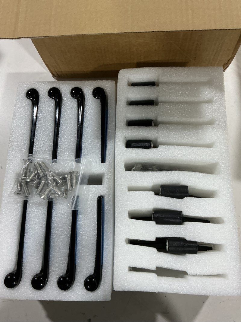 Condition photo showing As Is for for jeep door hinges wrangler jk inner & outer door hinge kit 2007-2018 jeep wrangler jk & jku unlimited accessories (16 pcs w/ 36 pcs screws)