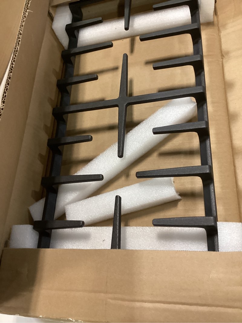 Condition photo showing Good Condition for WB31X27150 Center Grate Replacement for GE Stove Parts 19.3" x 9.1'' JXGRATE1 WB31X24737 General Electric Gas Range Grate Cast Iron Surface Burner Grate GE Cooktop Parts Stove Top Grate