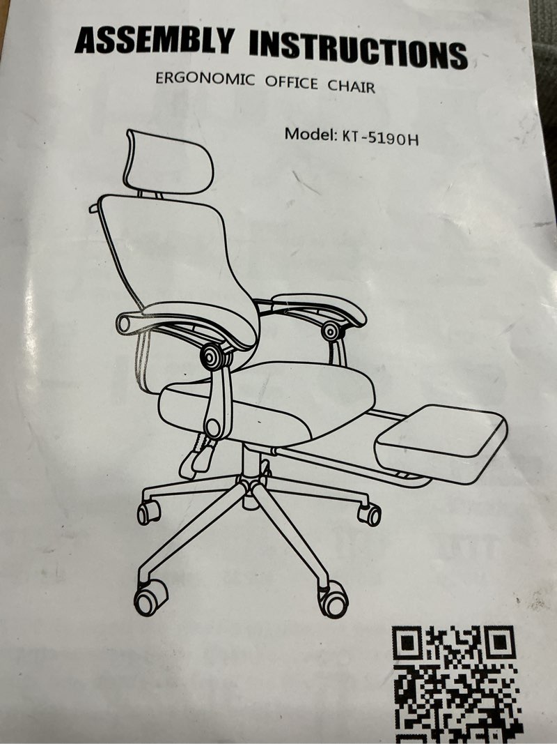 ergonomic office chair kt-5190h
