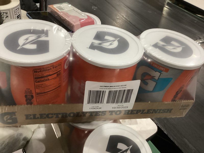 Condition photo showing New/Like New for Gatorade Thirst Quencher Variety Pack Sports Drink Mix Powder  3 Pack