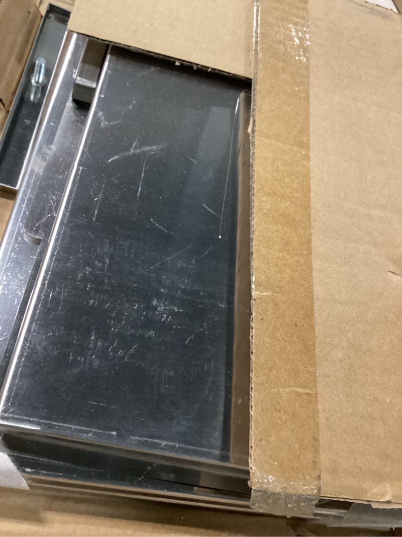 Condition photo showing New/Like New for sgp4333sb sgp4033n drip pan grill replacement parts for stok grease tray sgp4032n sgp4130n sgp4331 sgp4330sb sgp4330 master forge mfa350bnp mfa350cnp adjustable drip tray with catch pan assembly