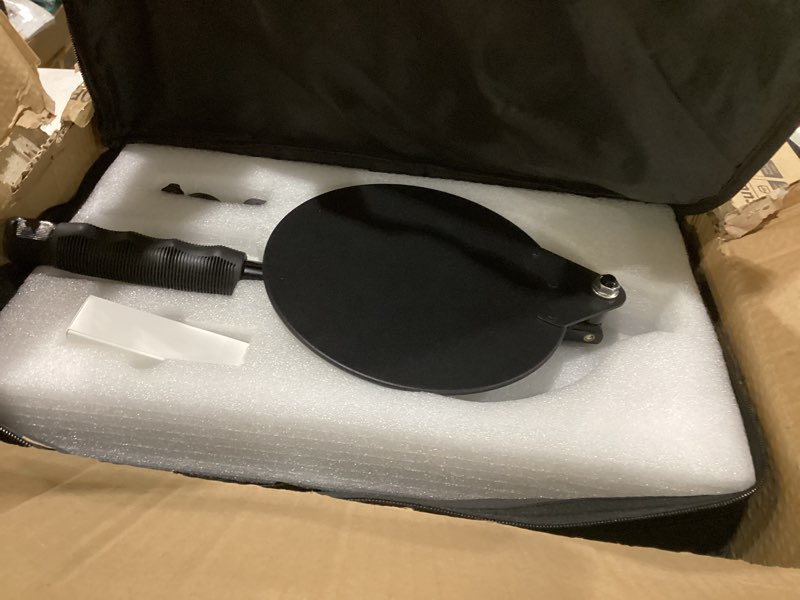 Condition photo showing Good Condition for barydat 2 pack under vehicle inspection mirror with telescoping handle and light 8 inch diameter security angle adjustment handheld inspection mirror for under car truck equipment over shelf 8 inch 2