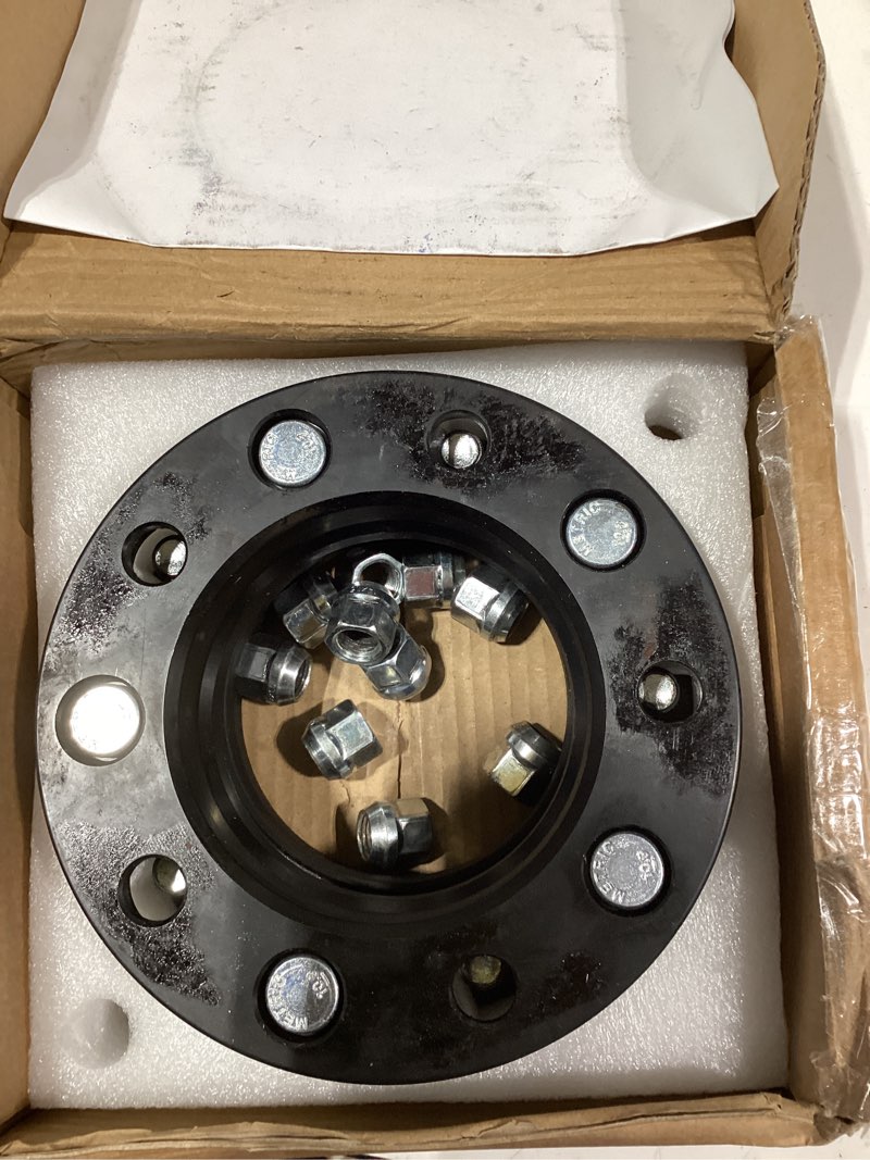 Condition photo showing As Is for eccpp 2pcs 5 lug hub centric wheel spacers 5x150 to 5x150 14x1.5 110mm 1"inch fit for 1998-2016 for toyota for land cruiser| 2008-2016 for toyota for sequoia| 2007-2016 for for tundra 1 inch 5x150
