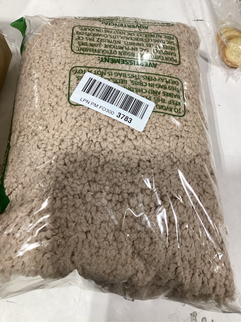 Condition photo showing Good Condition for Beige Toilet Rug 22x24 Non Slip Fluffy Toilet Floor Mat U Shaped Washable Bathroom Contour Rug for Toilet Absorbent Thick Toilet Carpet Beige 1'10" x 2' (22''x24'' Toilet Rug)