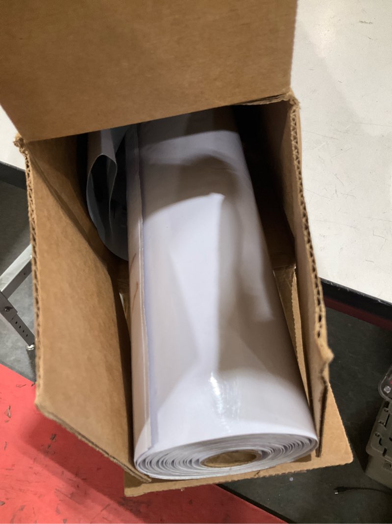 Condition photo showing As Is for boobest 48"x196.8" extra wide white marble contact paper stick and peel wallpaper pvc marble sheet removable waterproof marble vinyl wrap for countertops walls elegant wallpaper apartment friendly 48" x 196.8" white and gold