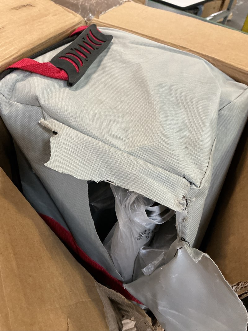 Condition photo showing As Is for MASTERCANOPY Durable Ez Pop-up Canopy Tent with Roller Bag (8x8 , White) 8x8 White