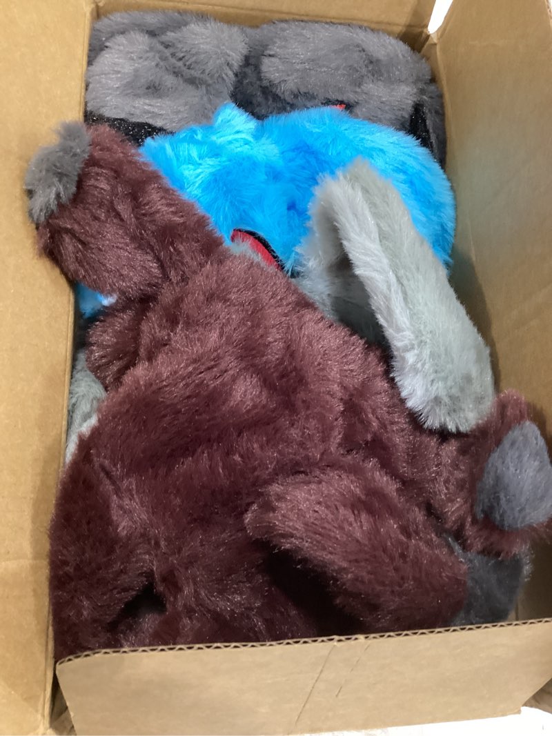 Condition photo showing Good Condition for Bzonsmart 5 Pack Squeaky Dog Toys.Tough Plush Chew Toys for Dogs.Interactive Dog Toys to Keep Small Medium Large Breed Dogs Busy .Durable Anti-Boredom Dog Toy for Teething & Playtime.