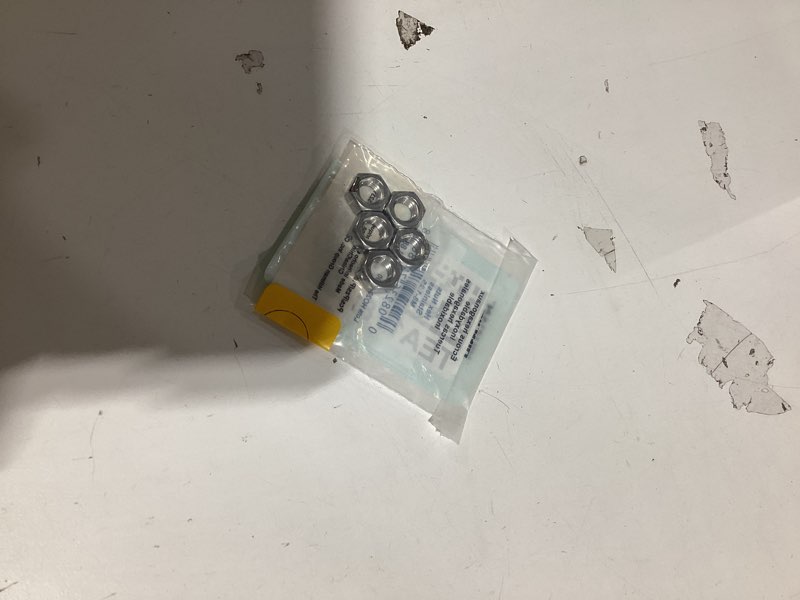 Condition photo showing New/Like New for hillman 8mm x 1.25 stainless steel steel hex nut 5 -pack