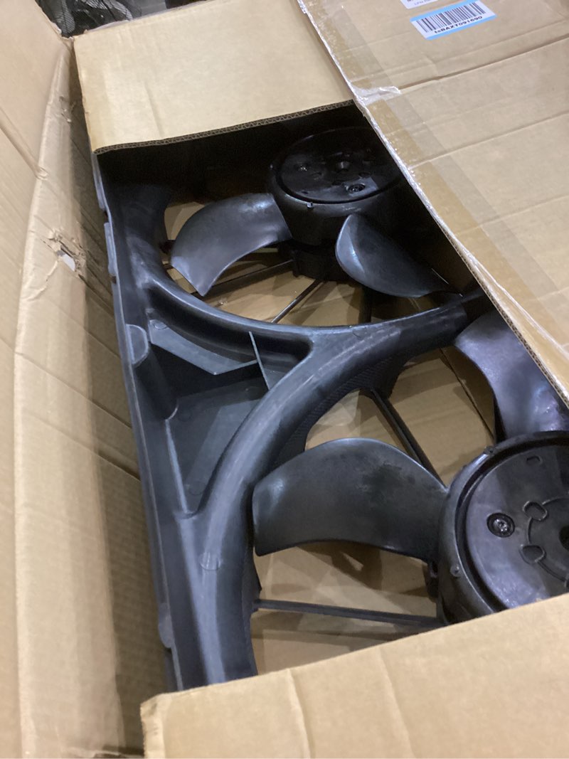 Radiator Cooling Fan Replacement for 23123633 23123634 Replacement for Silverado 1500 2015-2019 Repl