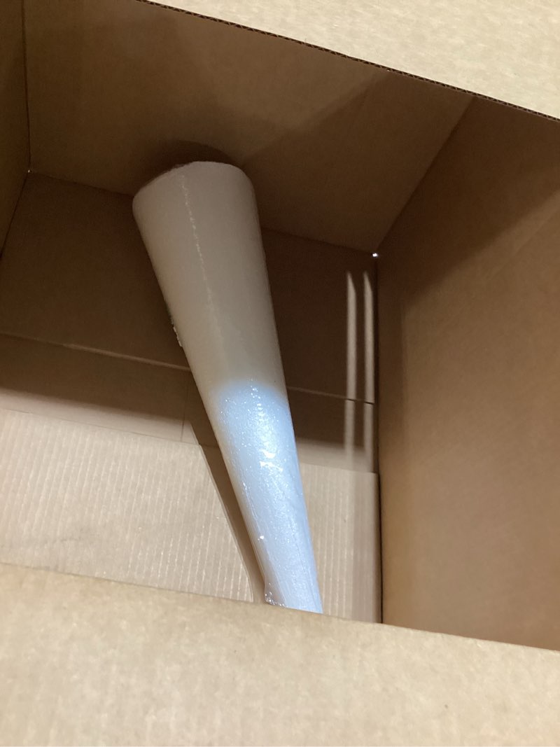Condition photo showing Good Condition for floracraft craftf?m cone white 4.75" x 17.9" white