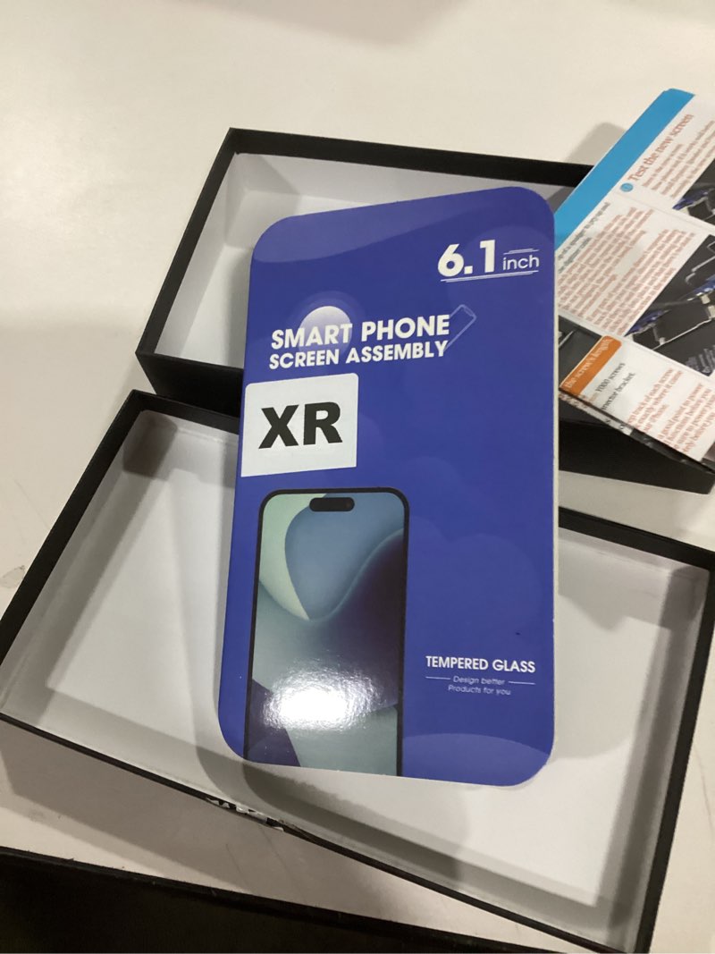 Condition photo showing New/Like New for for iPhone XR Screen Replacement 6.1 inch,LCD Display Touch Screen Digitizer Assembly with Repair Tools, Compatible with Model A1984, A2105, A2106, A2108 6.1" for iPhone XR