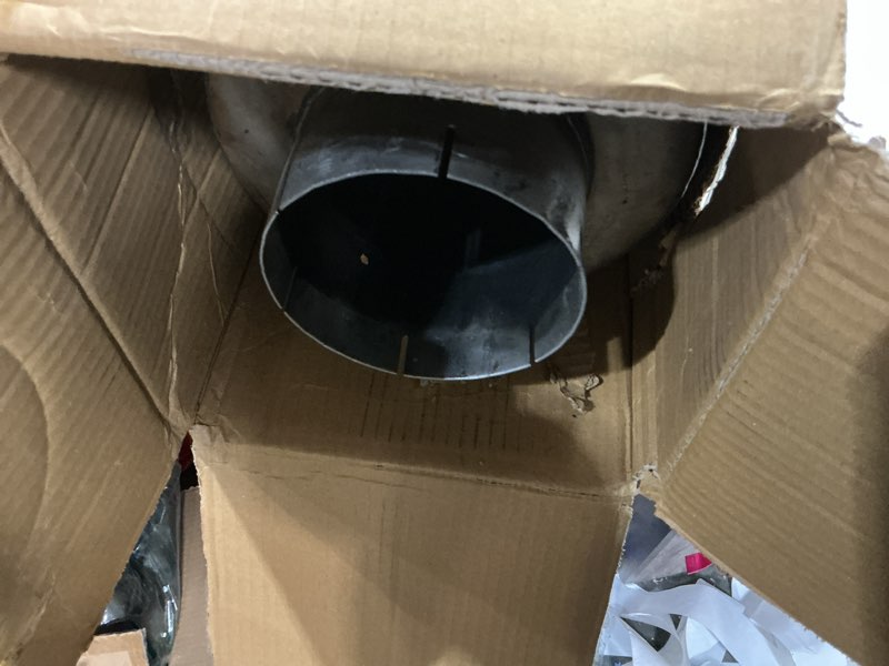 Condition photo showing As Is for Walker Exhaust Heavy Duty 22771 Direct Fit Exhaust Muffler 5" Inlet (Inside) 5" Outlet (Inside)