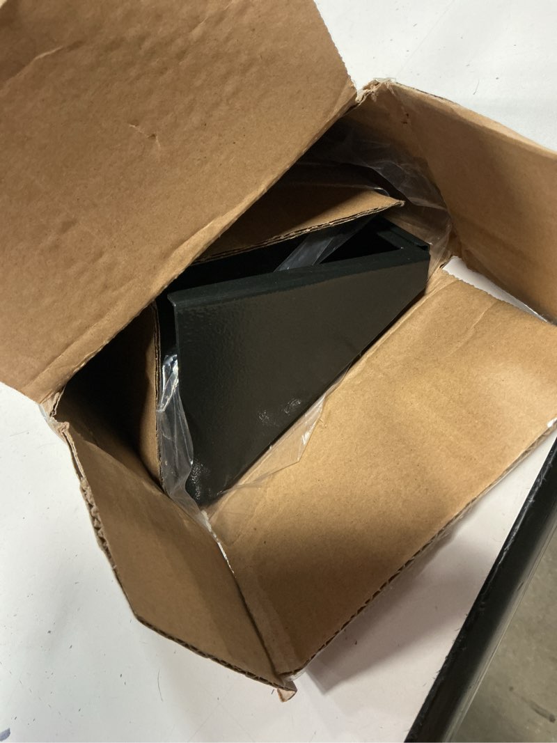 Condition photo showing Good Condition for stanbroil adjustable fireplace hood 28.5 to 48" accessory, black powder coat fireplace hood heat shield