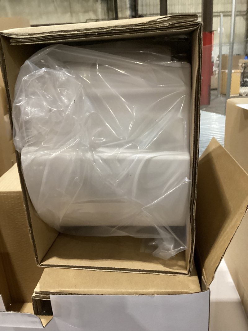 Condition photo showing New/Like New for Monoprice ABS Back Enclosure (Pair) for PID 4104 8in Ceiling Speaker, Includes 4 Speaker Mounting Screws 8 Inch