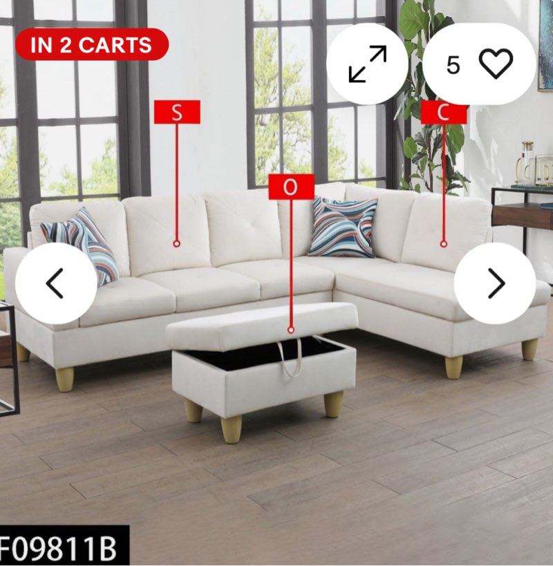 Incomplete box 1 only)Amirat Chaise